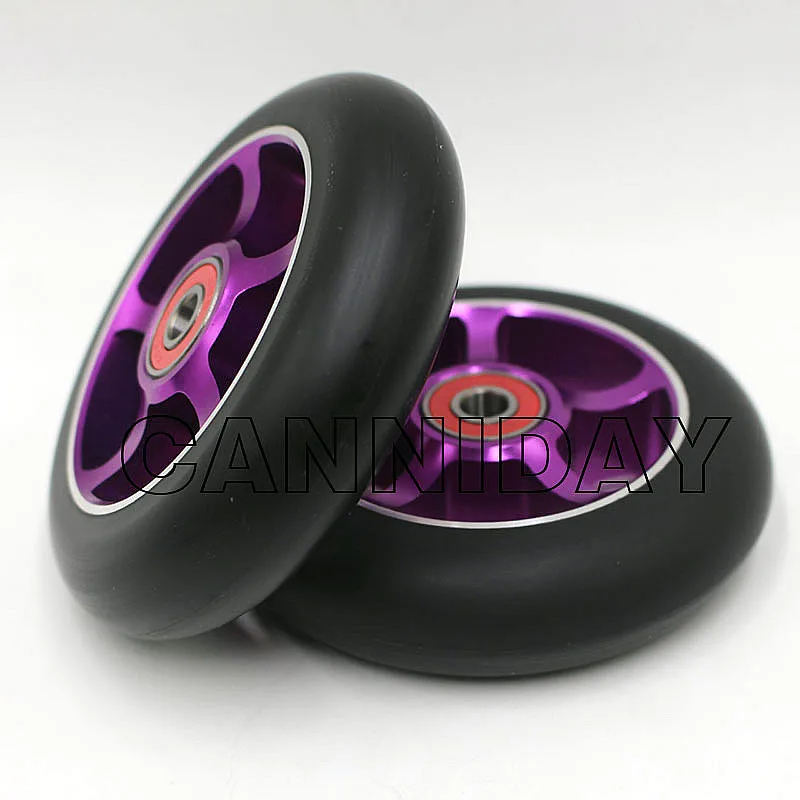 2 шт. колеса для скутера из алюминиевого сплава 100 мм|wheel remote|wheel axlewheel adapters 5 lug to |