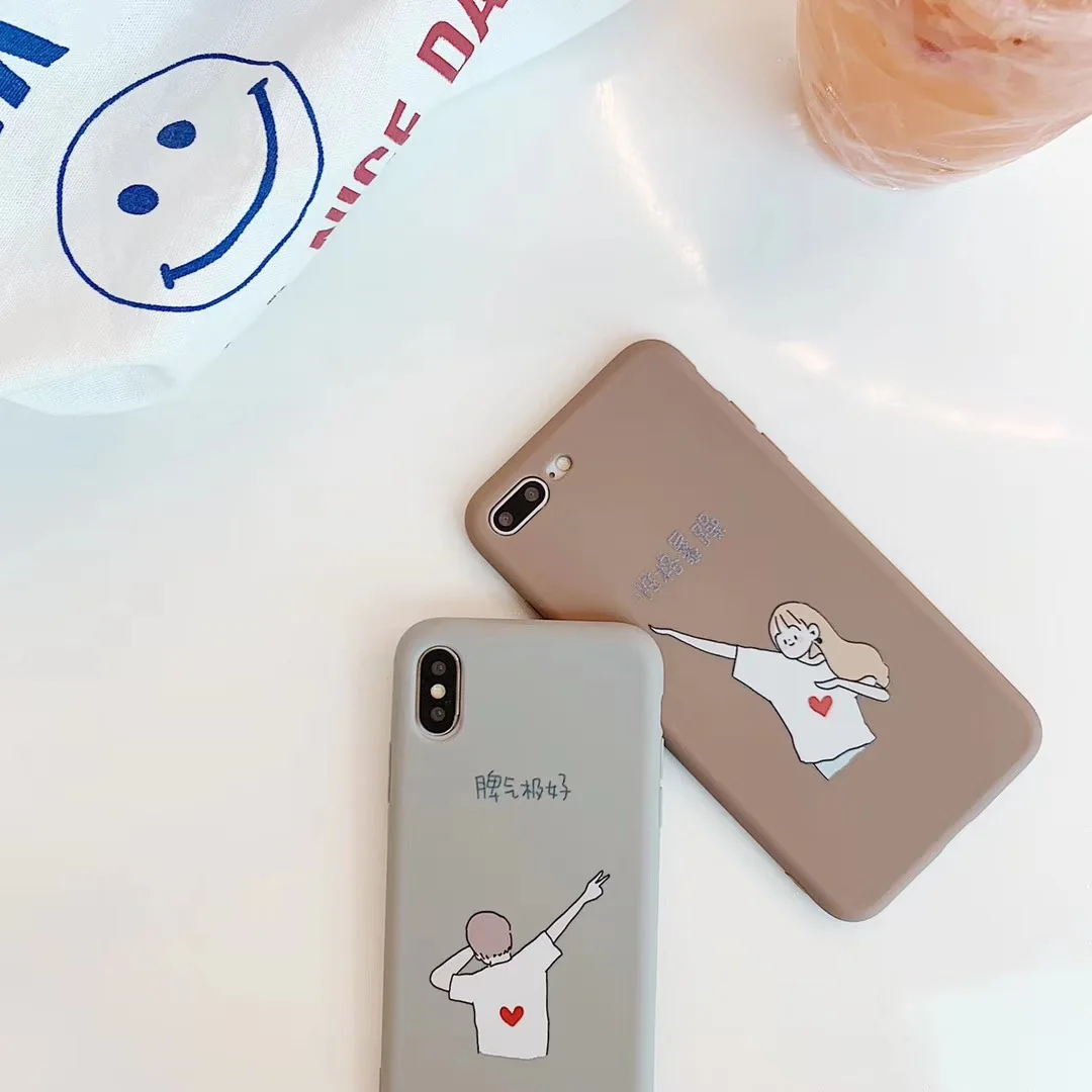 Матовый чехол для iphone xr на айфон 7 дюймов из силикагеля Мобильный телефон X XsMAX 8Plus