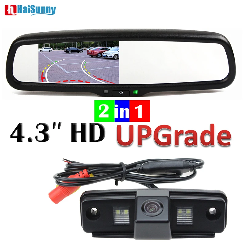 HaiSunny для Subaru Forester Outback 2008- 2012 камера заднего вида динамические треки с кронштейном