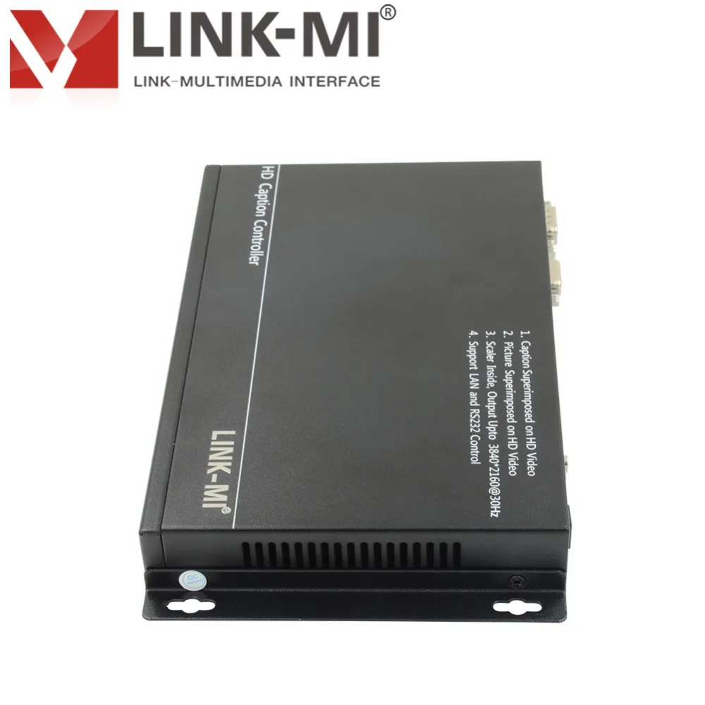 LINK MI WPS42 HDMI надпись символ Adder через RS 232 локальное управление сетью отображает