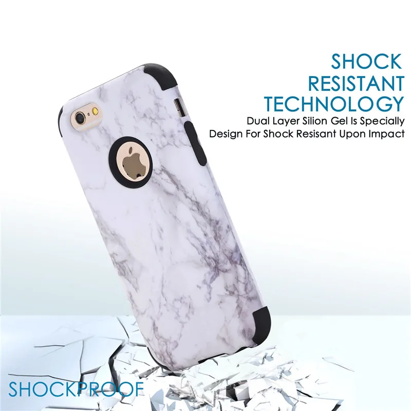 Luxury Marble Pattern i 6 6s Phone Case For iPhone Plus Hard Accessories Coque |