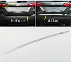 Lapetus авто аксессуары багажника задний багажник откидной задней полоса для отделки дверей Накладка для Chevrolet Equinox 2017 2018 2019 2020