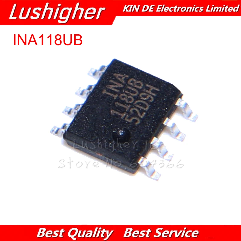 10 шт. INA118UB SOP-8 INA 118UB SMD INA118 | Электронные компоненты и принадлежности