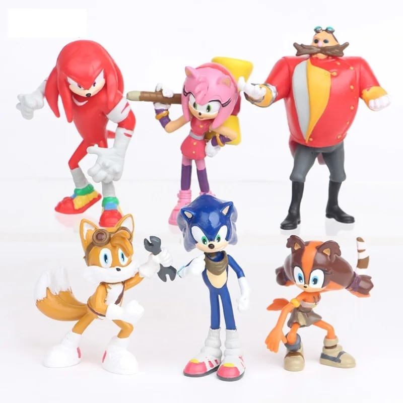 Sonic World Adventure Metal Werehog Tails PVC экшн-фигурки Shadow Knuckles аниме куколки статуэтки детские