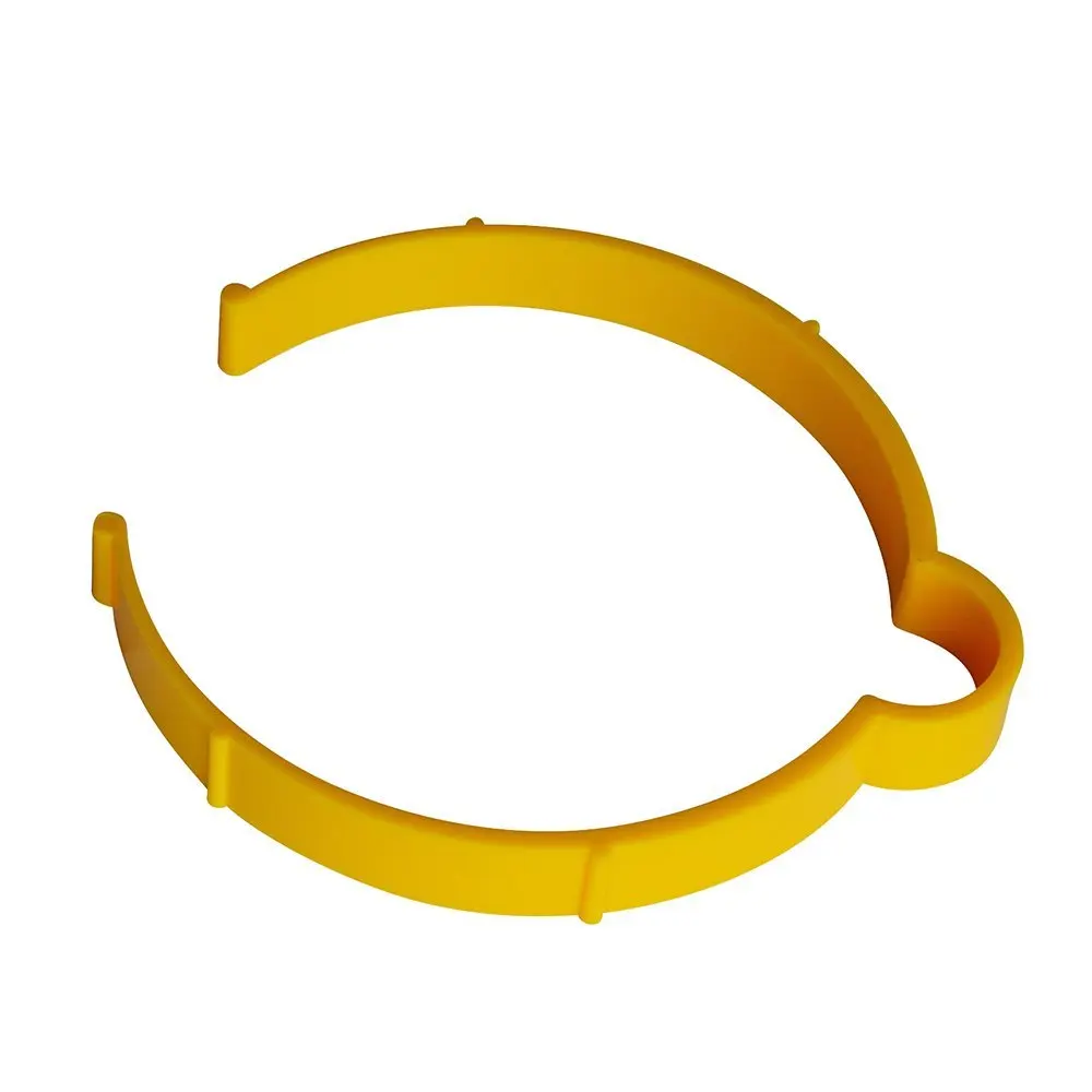 2 шт. обои крен полиэтиленовой Пленки Лист наклейки кольца желтого цвета 8 см