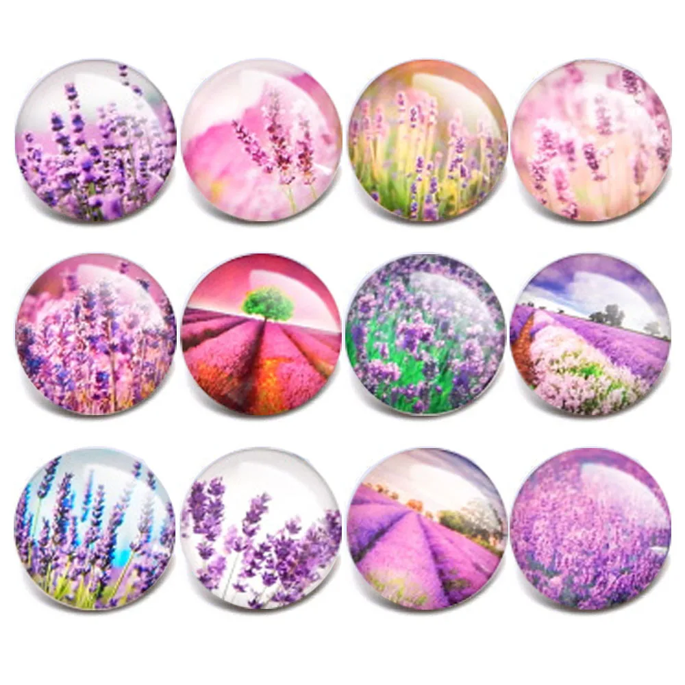 

10pcs/lot Mixed Colors 18mm Glass Snap Button Jewelry Lavender Faceted Glass Snap Fit Snap Bracelet Bangle Snaps Jewelry