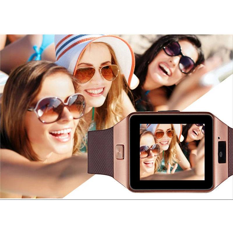 Sograce 1 54 "сенсорный экран умные часы DZ09 Reloj Inteligente будильник 2G для телефона Android