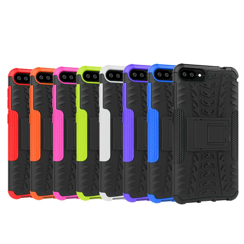 Двухслойный противоударный чехол 2 в 1 из силикона и пластика для Asus Zenfone 4 Max ZC520KL 5