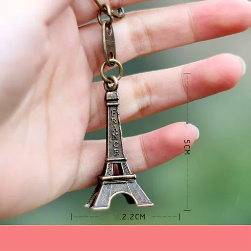 5cm Tower VILEAD 6 Size Zinc Alloy Paris Tower Model Figurines European Building Crafts Gift Office Home Decoration Hogar Ornaments - Color: 5cm Tower