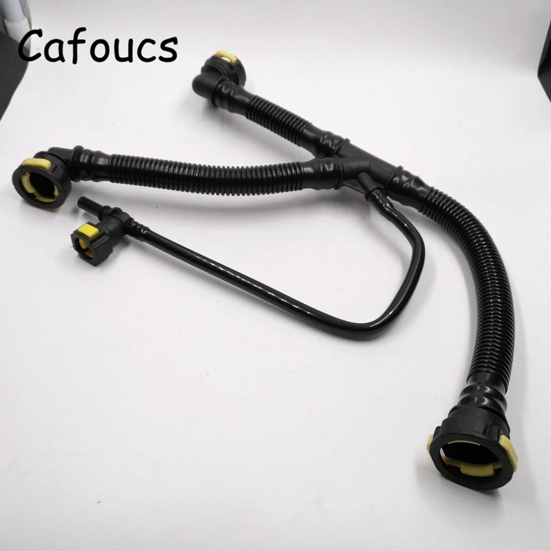 Cafoucs Дыхательный Шланг для автомобильного двигателя трубы Peugeot 206 207 307 308 408 Citroen C2