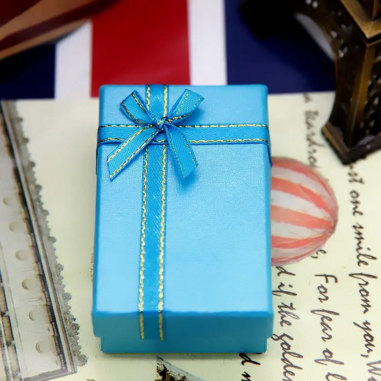 120pcs Jewelry Set Box for Necklaces Earrings Rings Cardboard Gift Boxes with Satin Ribbons Bowknot Outside | Дом и сад
