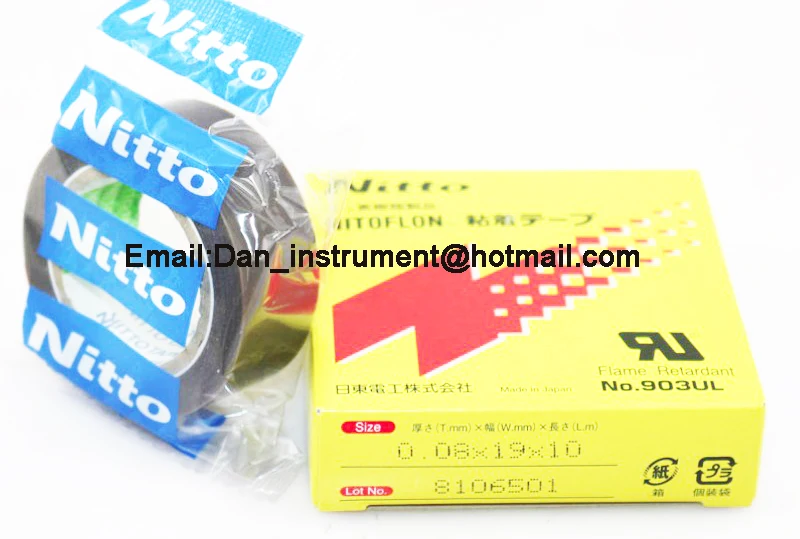 10 шт. лента Nitto Denko nitoflon 903UL T0.08mm * W19mm L10m для упаковочной машины|tape tape|tape nittotape sealing |