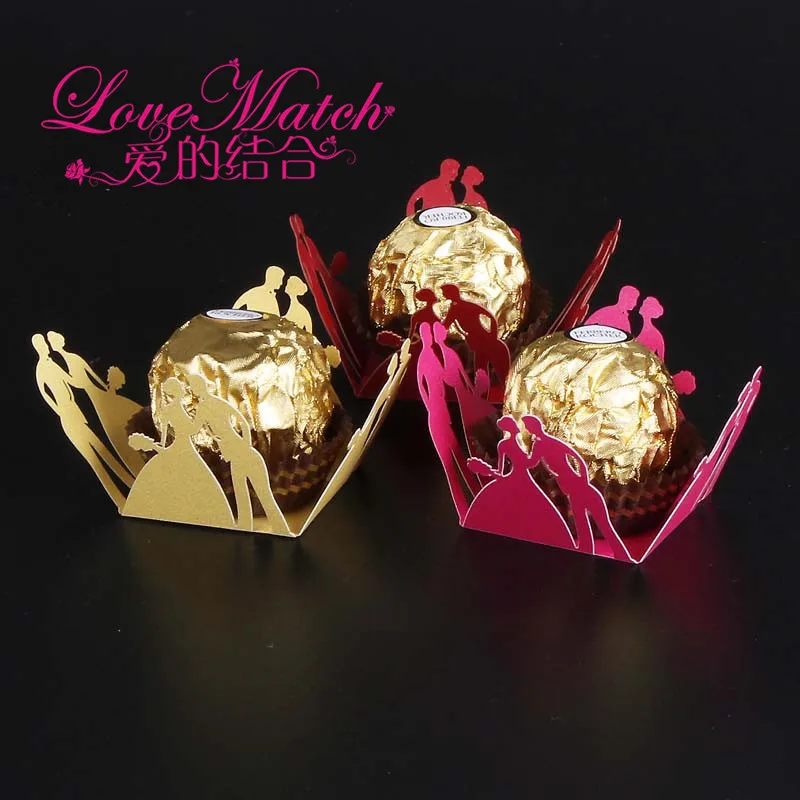 50 шт. Жених и невеста коробка конфет бар вечерние свадебные сувениры шоколадный