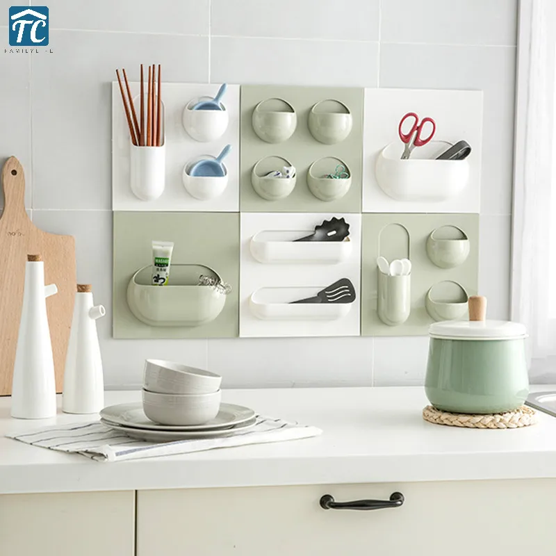 Wall Shelf Bedside Storage Box Bedroom Dormitory Hangings Organizer Home Decoration Sundry Holder Makeup Covered Living Room | Дом и сад