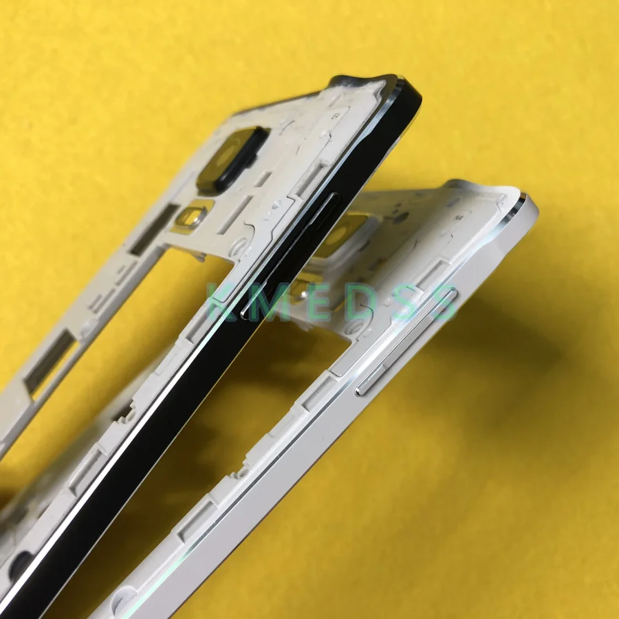 Чехол с полным корпусом для Samsung Galaxy Note 4 N910 N910F ЖК панель средняя рамка Крышка