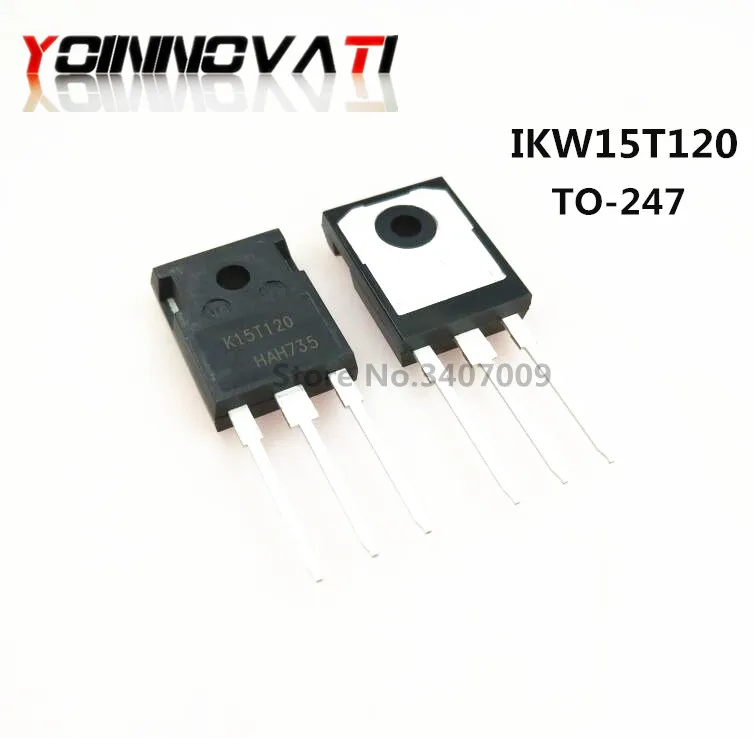 10 шт. IKW15T120 K15T120 TO 247 IGBT single tube 15A 1200V 100% новый и оригинальный|Соединители| |