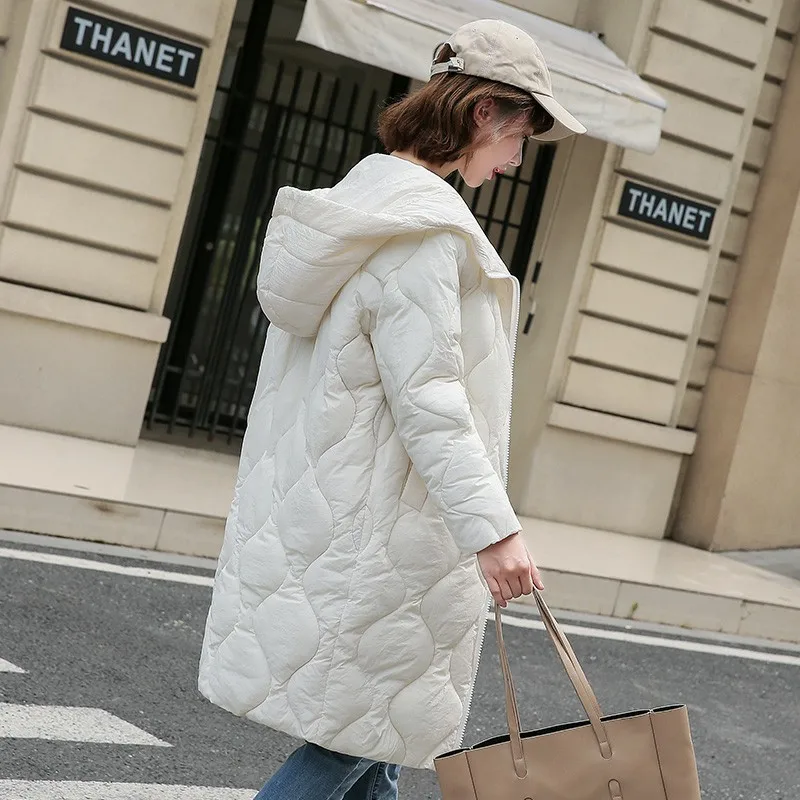 2018 темно-Кофе Белый Черный карамель тонкие длинные casacos de inverno feminino Для женщин