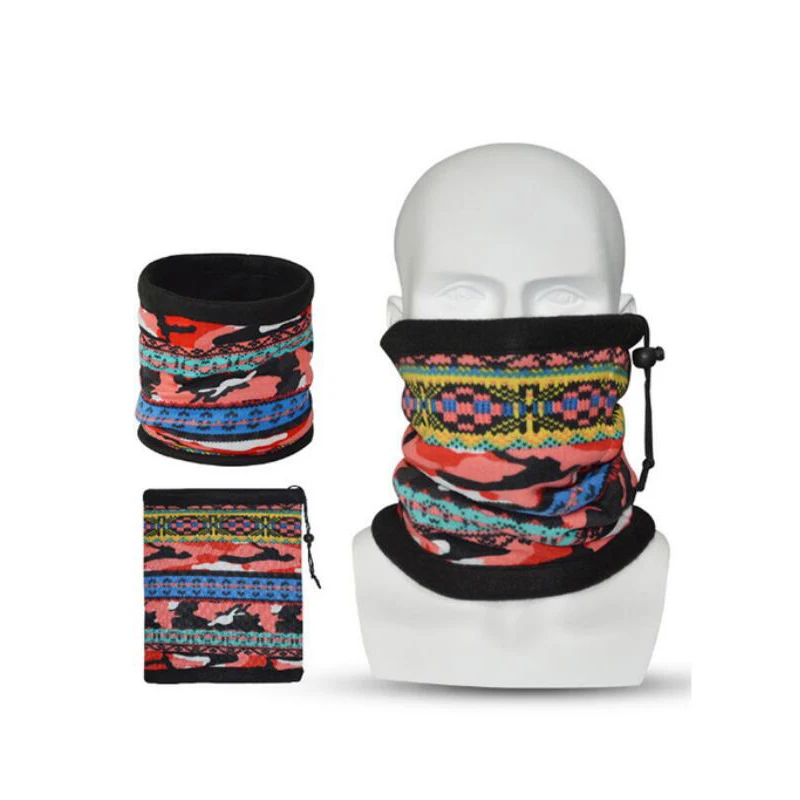 Теплый зимний спортивный шарф для мужчин велосипедная маска Женская повязка на