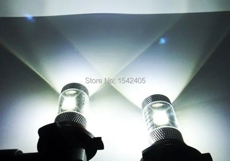 Ксеноновые белые 50 Вт P13W CREE светодиодные лампы дневные ходовые огни DRL для 2008 12 Audi