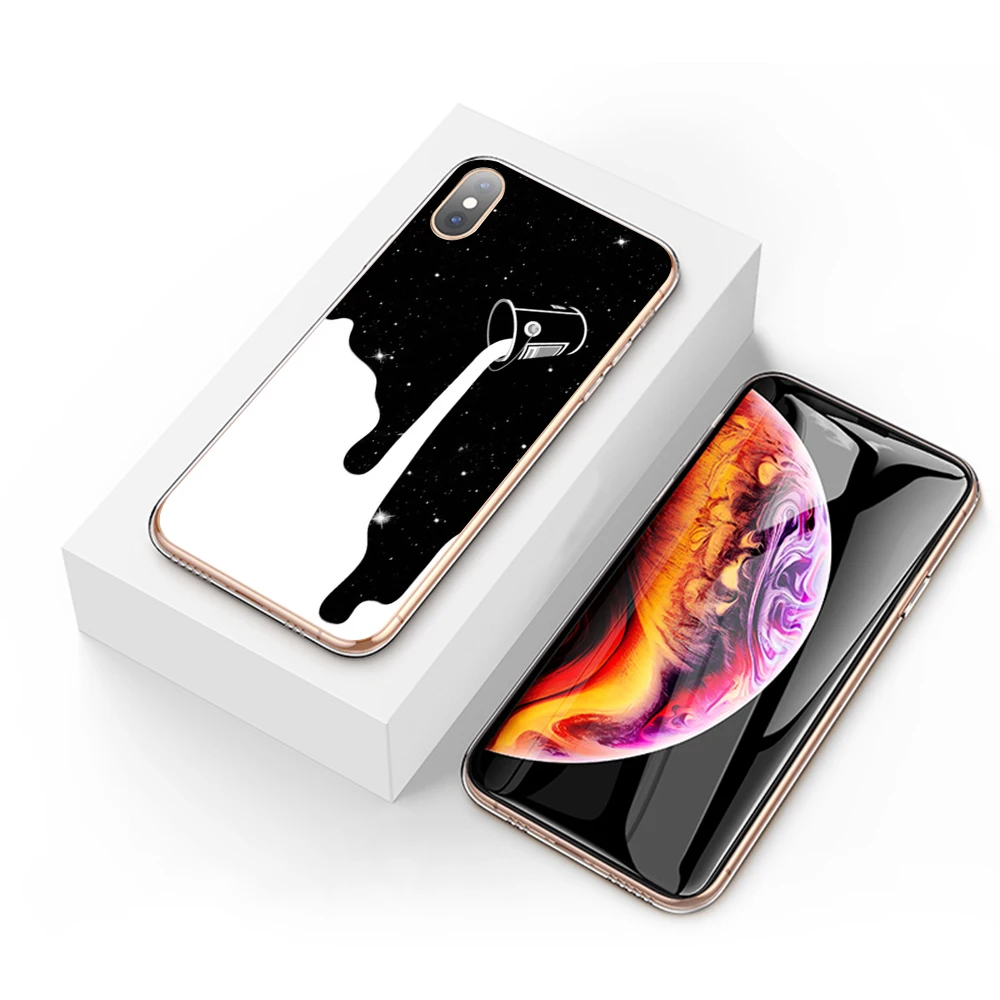 Lavaza Newest Space Moon Astronaut Hard Phone Case for Apple iPhone 6 6s 7 8 Plus X 5 5S SE XS Max XR Cover | Мобильные телефоны и