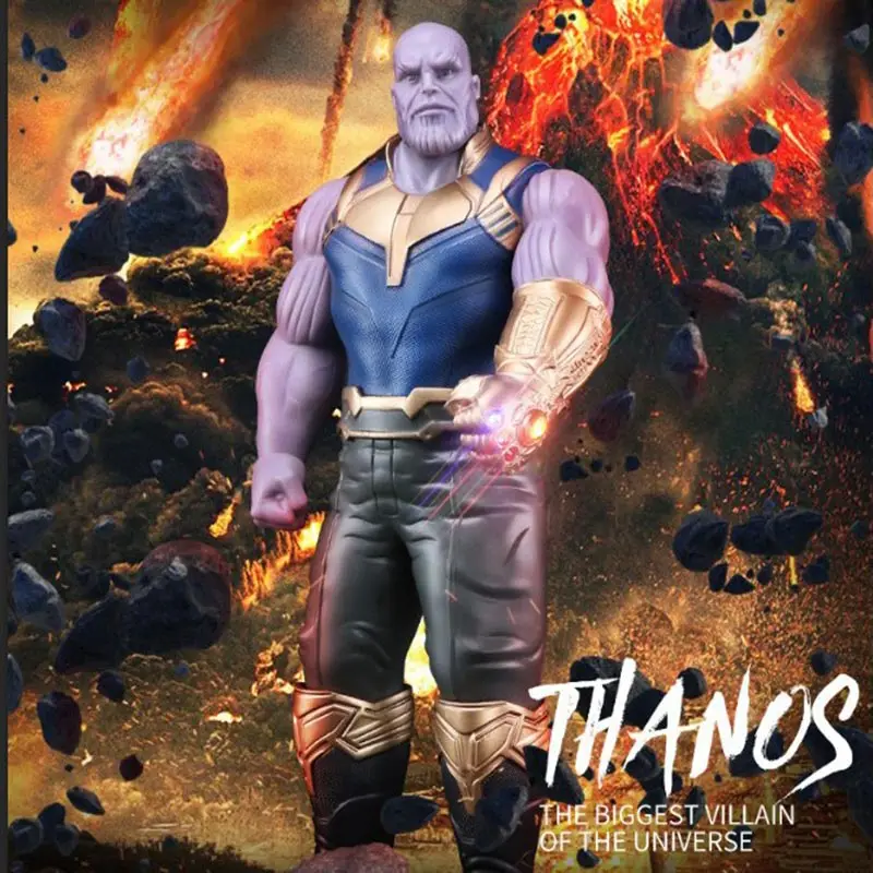 1 шт. фигурки Marvel Avengers 3 Infinity War Thanos Супергерой Коллекционная модель Железный