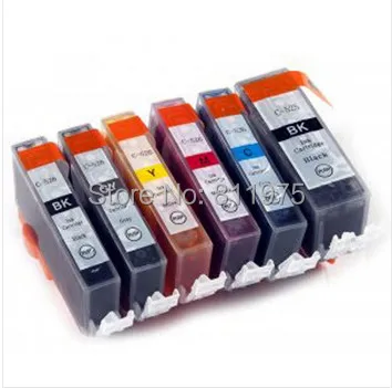 6 цветов PGI 225bk CLI 226 BK CMY GY совместимый картридж с чернилами для Canon PIXMA mg6110/6120/6220/