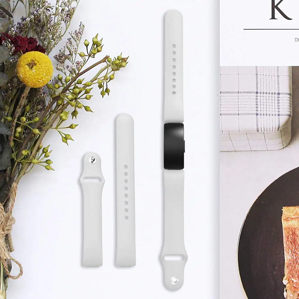 Сменный Силиконовый Браслет для Fitbit Inspire hr наручный ремешок разных цветов для Fitbit Inspire/Inspire HR Band маленький большой