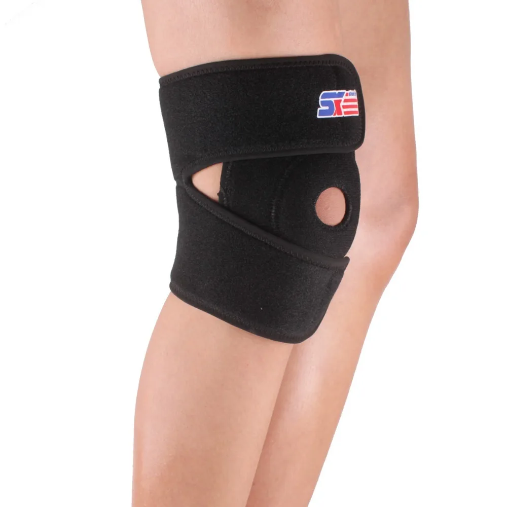Бесплатная доставка Sx610 Спортивная нога Колено коленной чашечки Поддержка Скоба