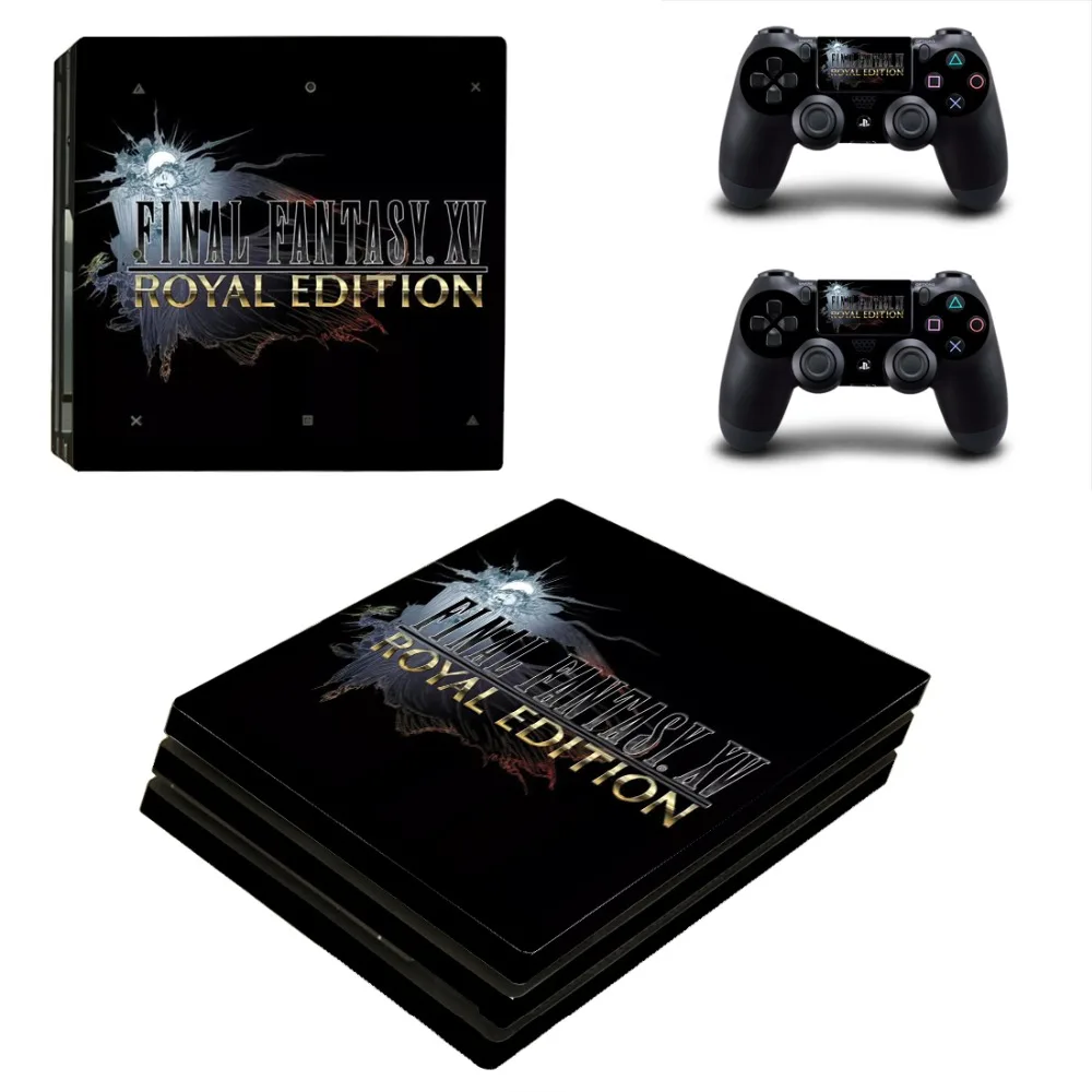 PS4 Pro переводная картинка наклейка для Sony PlayStation 4 консоли и 2 контроллер кожи