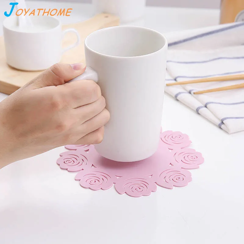 Joyathome креативные и розовые термостойкие изоляционные маты настольные коврики