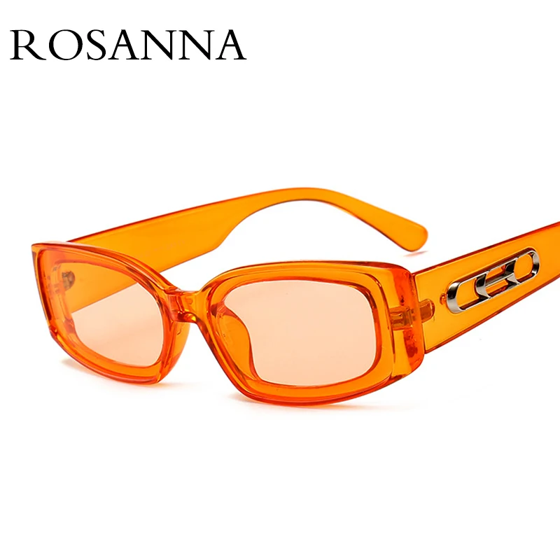 Женские прямоугольные солнцезащитные очки ROSANNA винтажные брендовые