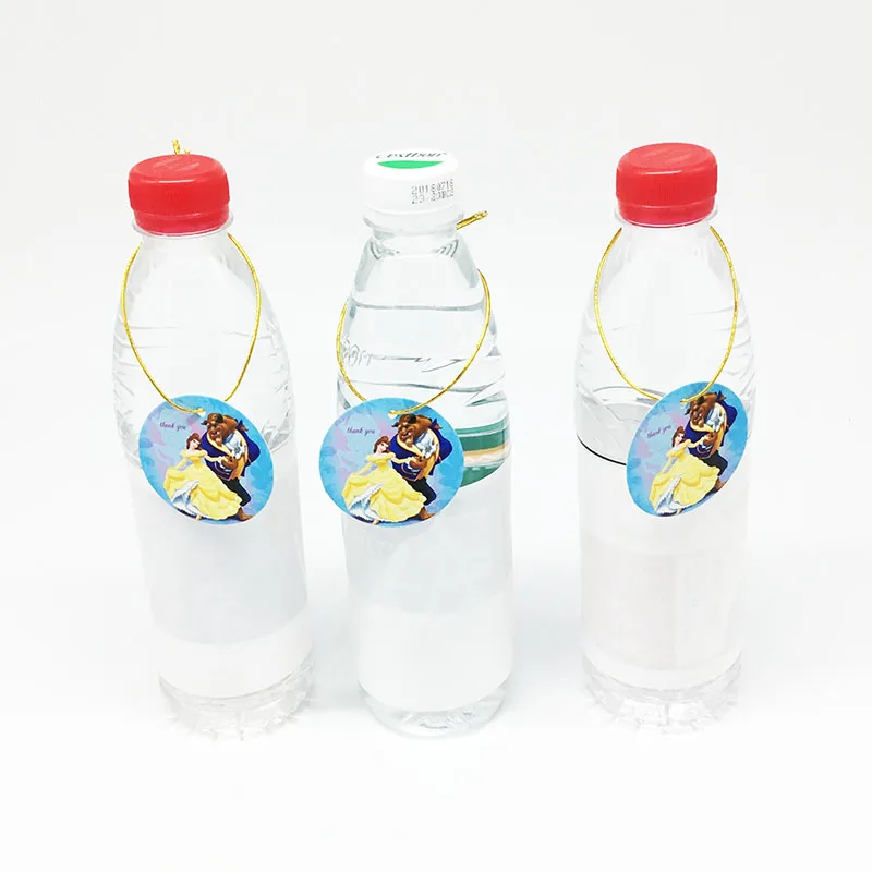 Этикетки для бутылок с водой в виде красивой и чудовища 12 видов | Дом сад