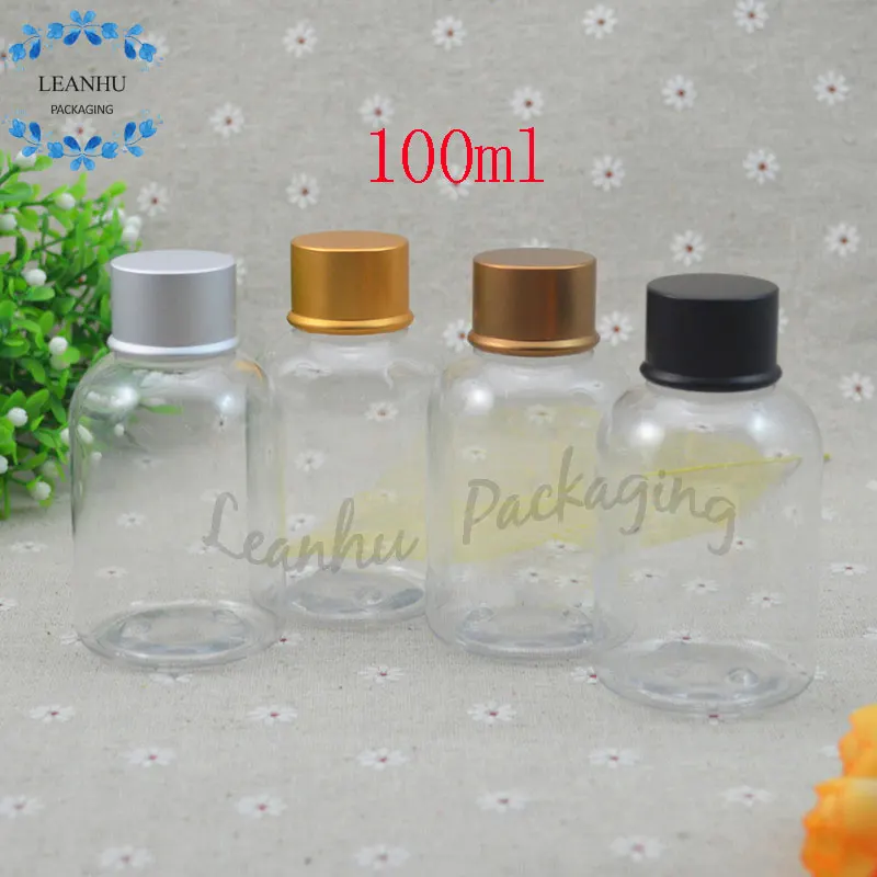 

Прозрачная фотография с алюминиевой крышкой, фотоемкость 100 мл, маленькие пластиковые контейнеры, пустые косметические контейнеры