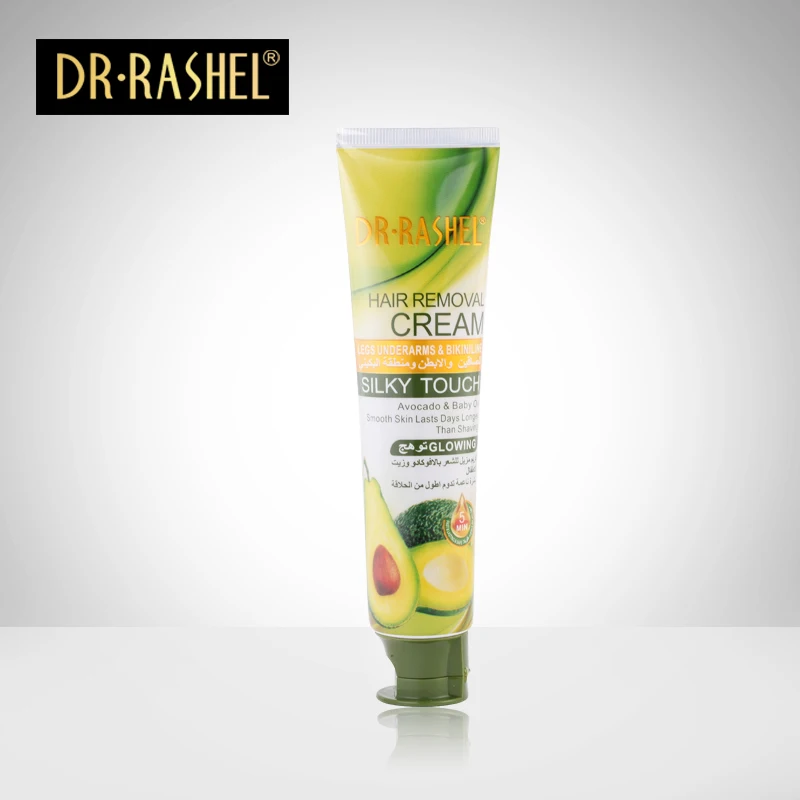 DR. RASHEL крем для удаления волос авокадо детское масло гладкая кожа долго держится
