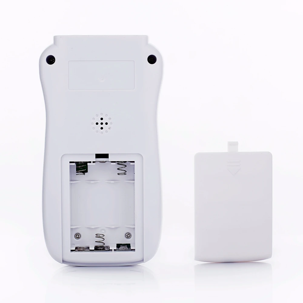 Ветеринарный ручной пульсоксиметр с большим экраном и зажимом для уха/языка