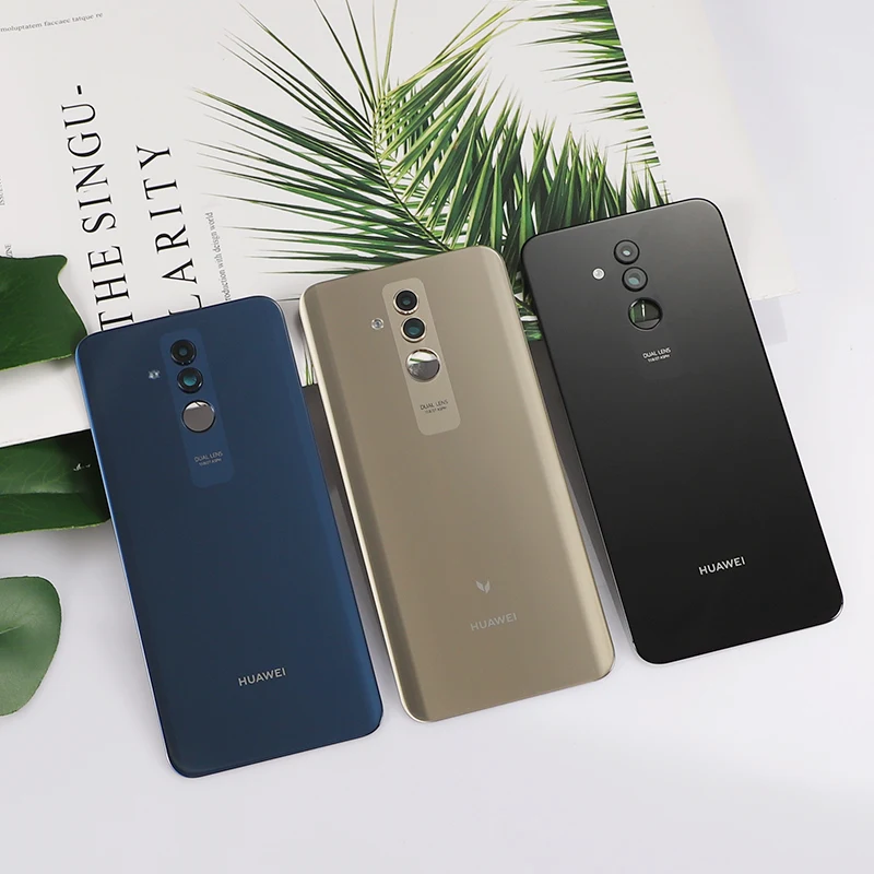 Mate20 Lite оригинальный корпус для Huawei Mate 20 стеклянная задняя крышка батарейного