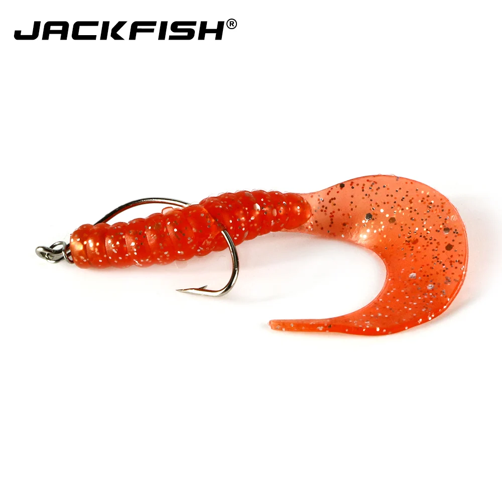 JACKFISH 50 шт./лот соединитель для мягкой приманки фиксированные булавки защелка