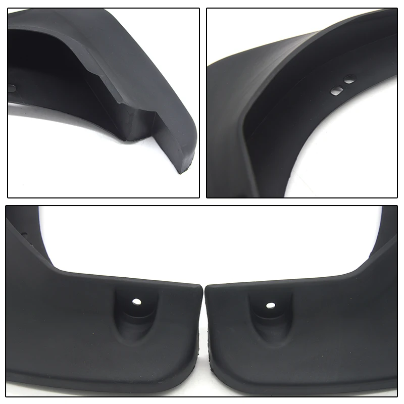 

BOOMBLOCK 1Set Car Front Rear Mudguards For KIA Cerato/ Forte 2008 2009 2010 2011 2012 4Doors Sedan Accessories Mudflap Fender