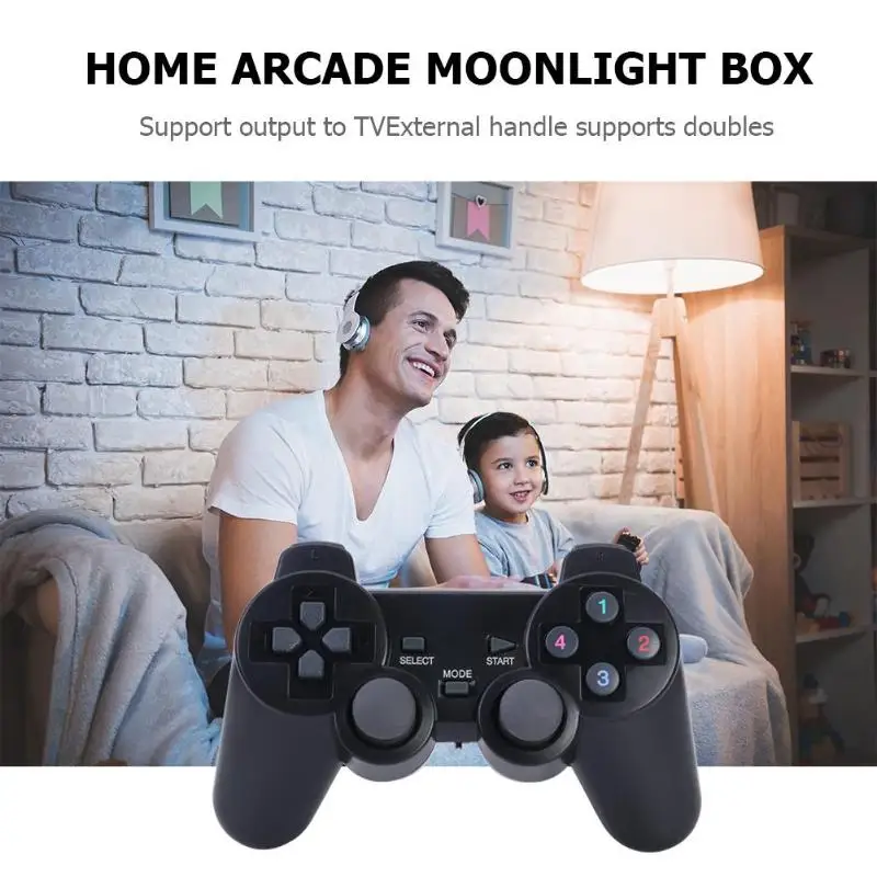 2027 в 1 беспроводной контроллер Moonlight Plus Box Fighting Ретро Ностальгический старый игровой автомат аркадная консоль с двойным контроллером