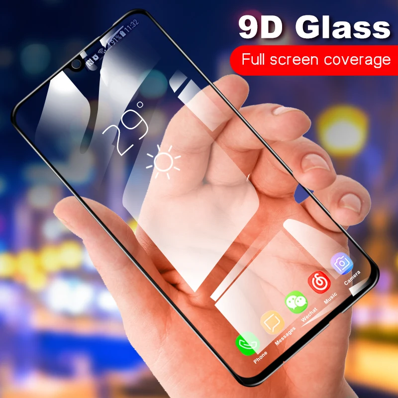 Изогнутое стекло 9D для Huawei Honor 20 Pro 10 Lite View 30 20S 20i 10i V20 V30 полное покрытие защита