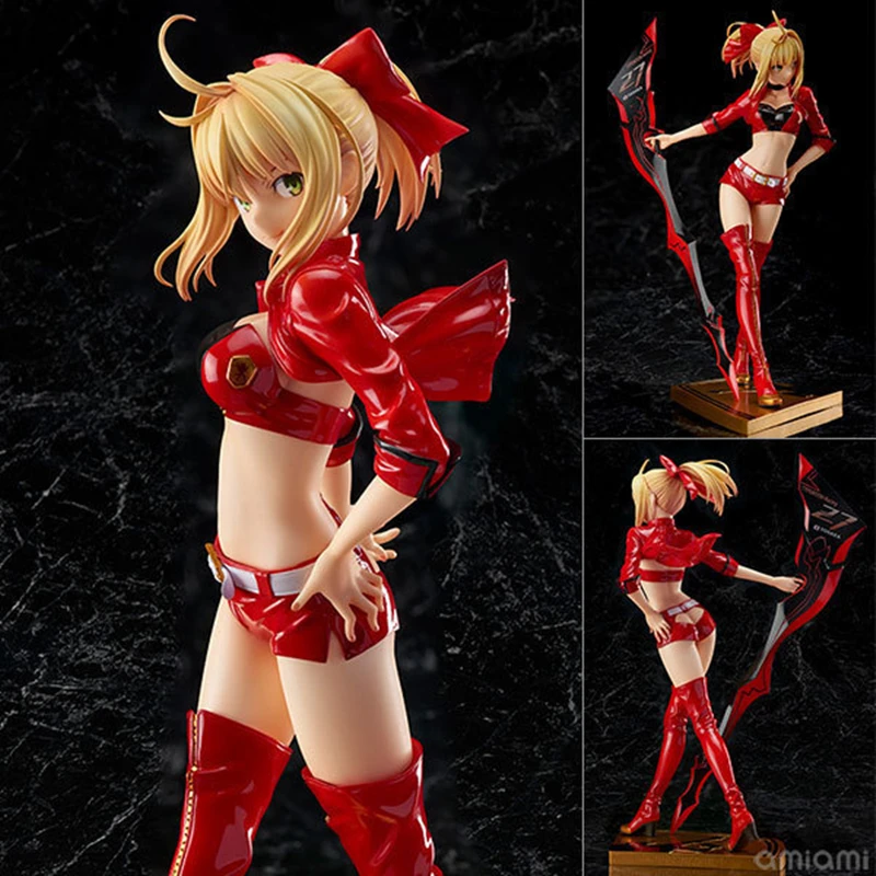 

Anime Fate EXTRA Nero Claudius Red Saber Racing Ver. 1/7 Scale Painted PVC Action Figure Collectible Model Toys Doll 24cm