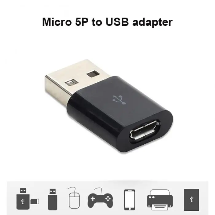 USB мужчина к Micro USB Женский OTG адаптер конвертер данных зарядное устройство для телефона планшетный ПК 99 ND998