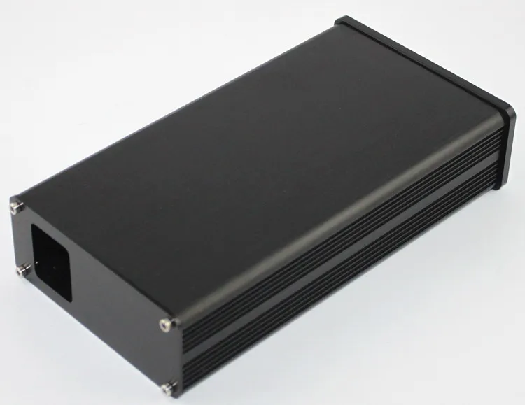 WA41 полностью алюминиевый усилитель ЦАП шасси декодер корпус HiFi Mini AMP Чехол DIY