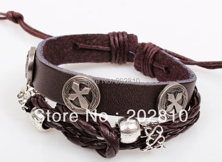 Лидер продаж браслеты из искусственной кожи нового типа с изображением девы