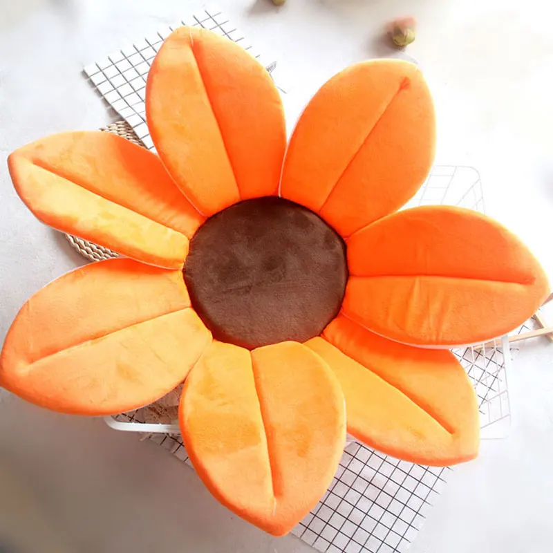 

YunNasi Baby Flower Mat Bath Toddler Bathtub Soft Cushion Kids Mat Playing Pad Shower Anti-Slip Sponge Bath Chair Infant Toys