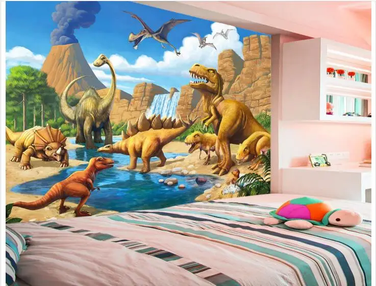 3d обои на заказ фотография нетканые стены настенной росписи наклейки 3 d Юрских