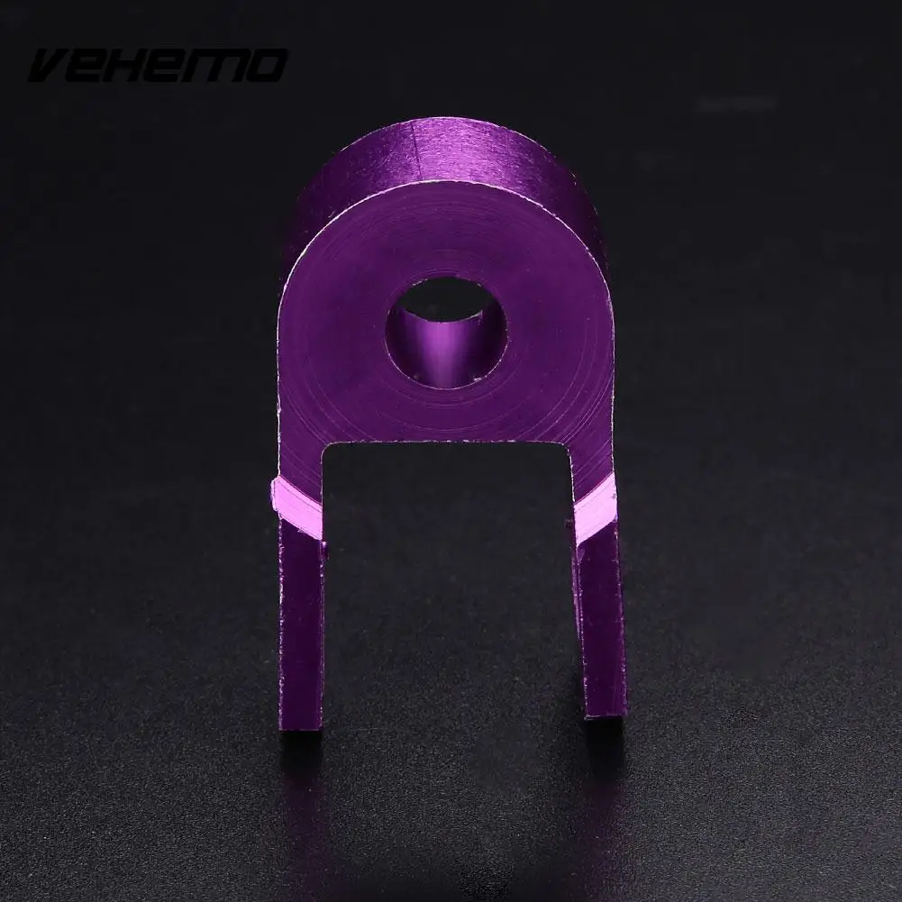 purple Мотоцикл Алюминиевый амортизатор Проставка Jack Up Riser - Цвет: purple