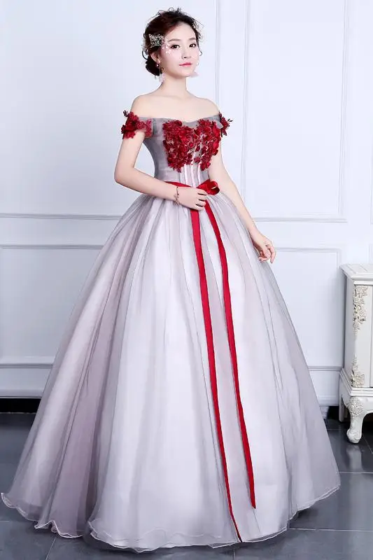 Милые бальные платья 16 размеров Роскошные для Quinceanera с аппликацией Новое