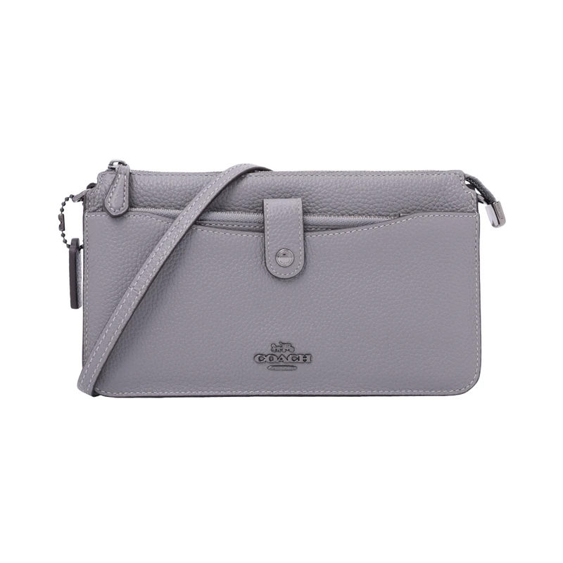 gray32320DKHGR Тренерская популярная кожаная сумка через плечо 32320/31864/38934/38935 - Цвет: gray32320DKHGR