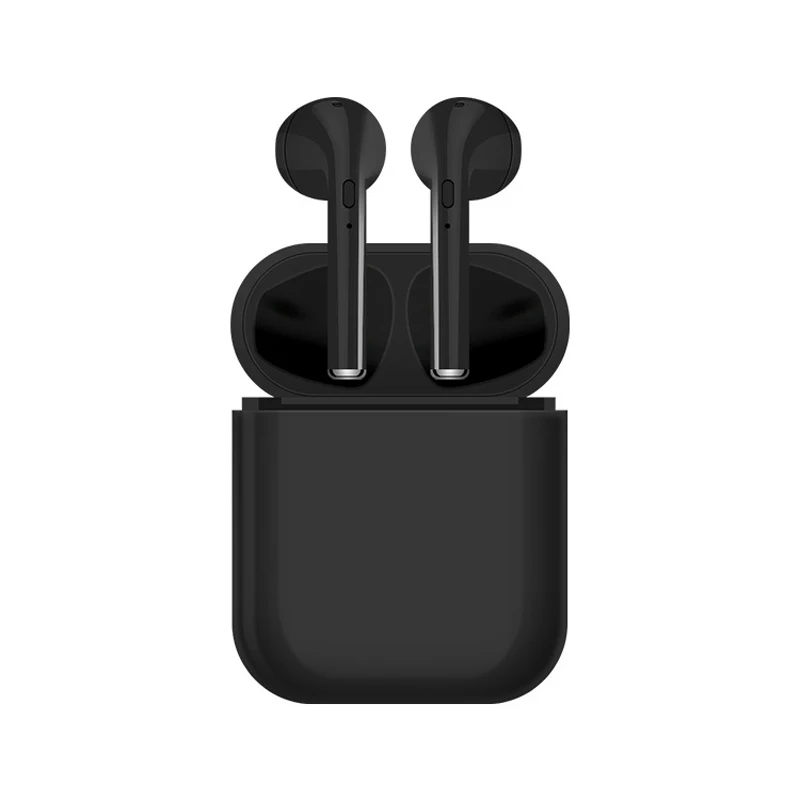 Black Обновление i16 TWS беспроводные наушники Bluetooth 5,0 наушники 3D стерео бас наушники-вкладыши с микрофоном бинауральные звонки PK i10 i11 i12 i13 - Color: Black